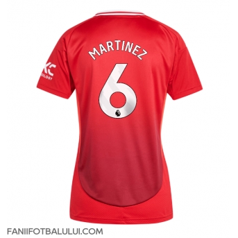Manchester United Lisandro Martinez #6 Tricou Fotbal Replică 2024-25 Femei Acasa
